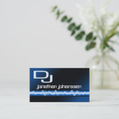 電気モダンプロフェッショナルDJ名刺 名刺 (スタンド正面)