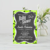 電気ライム迷彩柄;カモフラージュ;チョークルック 招待状 (スタンド正面)