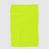 電気ライム ゴルフタオル (正面)