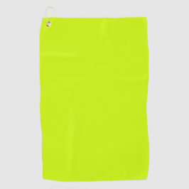 電気ライム ゴルフタオル