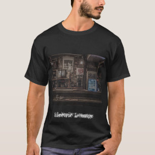 電気ラウンジシリーズ、青いネオンソーダ Tシャツ