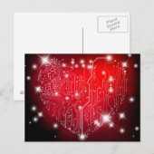 電気ラブハガキ ポストカード (正面/裏面)