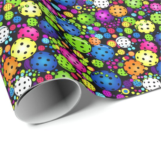 電気ラリーのピックボール ラッピングペーパー (ロールコーナー)