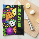 電気ラリーカスタム文字 キッチンタオル (四つ折り)