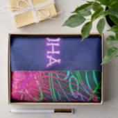 電気ルアウ（ハワイ式宴会）トロピカルナイトアロハバースデーパーティー 薄葉紙 (ギフト)