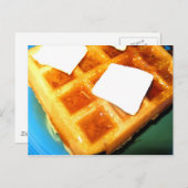 電気ワッフル ポストカード (正面/裏面)