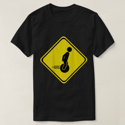 電気一輪車EUC ESK8 Tシャツ (デザイン正面)