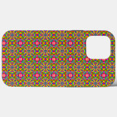 電気万華鏡のように千変万化するパターンケース – メイトiPhoneケース Case-Mate iPhoneケース (裏面 (横))