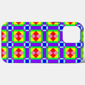 電気万華鏡のように千変万化するパターンケース – メイトiPhoneケース Case-Mate iPhoneケース (裏面 (横))