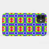 電気万華鏡のように千変万化するパターン Case-Mate iPhoneケース (裏面(横))