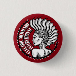 電気人魚の国際的な赤いボタン 缶バッジ