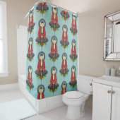 電気仏式シャワーカーテン シャワーカーテン (インサイチュ)