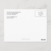 電気会社のカスタムマーケティング ポストカード (裏面)