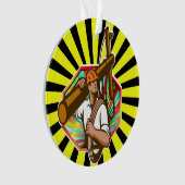 電気会社パワーラインマン – 評価 オーナメント (正面)