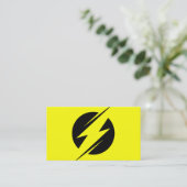 電気会社-電気技師-ボルト 名刺 (スタンド正面)