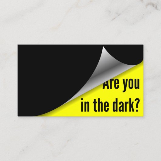 電気会社-電気技師-ボルト 名刺 (正面)