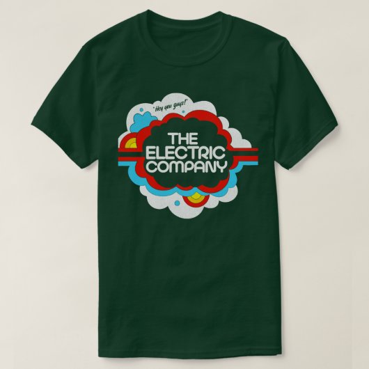 電気会社 Tシャツ (デザイン正面)
