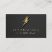 電気修理のプロフェッショナル 名刺 (正面)