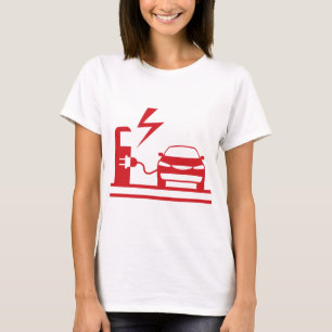 電気充満場所 Tシャツ