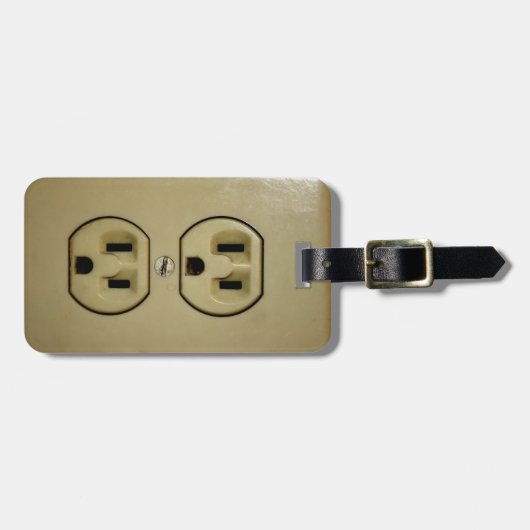 電気出口 ラゲッジタグ (正面横)