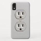 電気出口 Case-Mate iPhoneケース (裏面)