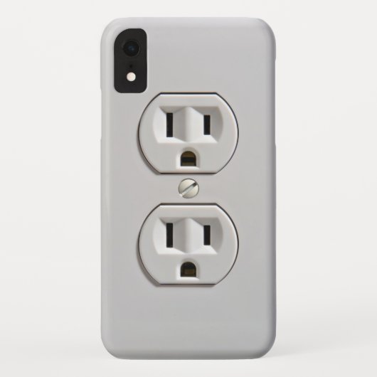 電気出口 Case-Mate iPhoneケース (裏面)