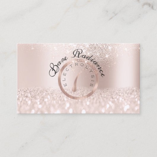 電気分解脱毛美しいスタジオピンクローズ 予約カード (正面)