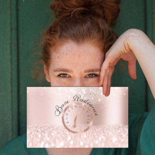 電気分解脱毛美しいスタジオピンクローズ 予約カード