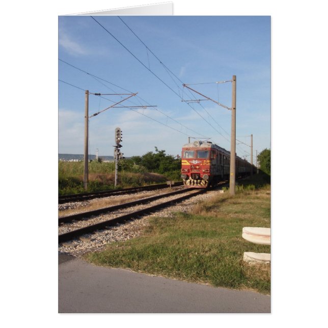 電気列車 (正面)