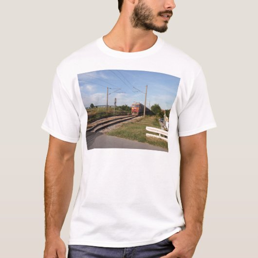 電気列車 Tシャツ (正面)