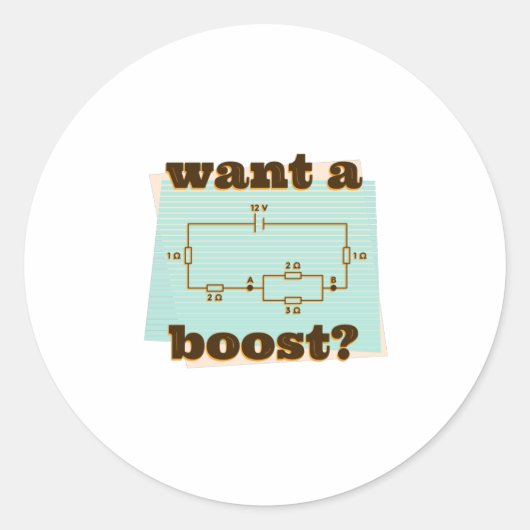 電気回路技術者 ラウンドシール (正面)