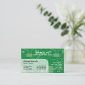 電気回路板 名刺 (スタンド正面)