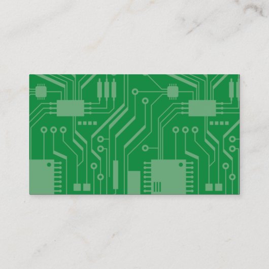 電気回路板 名刺 (裏面)