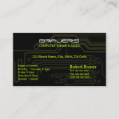 電気回路板 名刺 (正面)