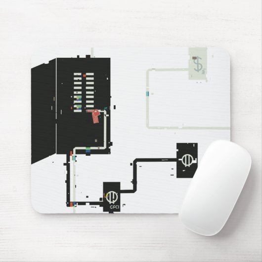 電気回路 マウスパッド (マウス)