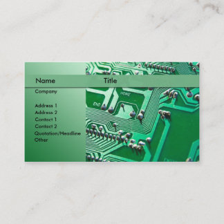 電気回路 – 技術者 名刺