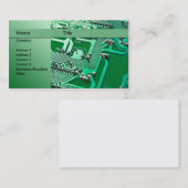 電気回路 – 技術者 名刺 (正面/裏面)