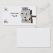 電気壁コンセントの配線 名刺 (正面/裏面)
