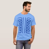 電気変圧器 Tシャツ (正面フル)