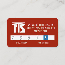 電気契約者プロフェッショナルロイヤリティカード 名刺