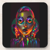 電気女 コースター (正面)