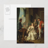 電気実験、シリーズの1つ ポストカード (正面/裏面)