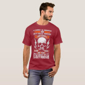 電気工おもしろい社ギフト素晴らし組合ミーム(2) Tシャツ (正面フル)