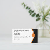 電気工クール社ホーム修理 名刺 (スタンド正面)