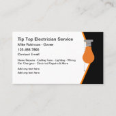 電気工クール社ホーム修理 名刺 (正面)