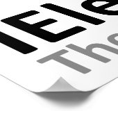 電気工ポおもしろいスター ポスター (角)