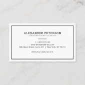 電気工モダン社サービス延長コードロゴ 名刺 (裏面)