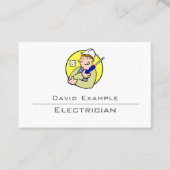 電気工事士の名刺 名刺 (正面)