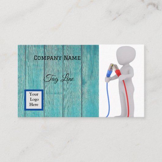 電気工事士の名刺 名刺 (正面)