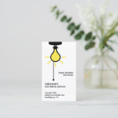 電気工事士の名刺 名刺 (スタンド正面)